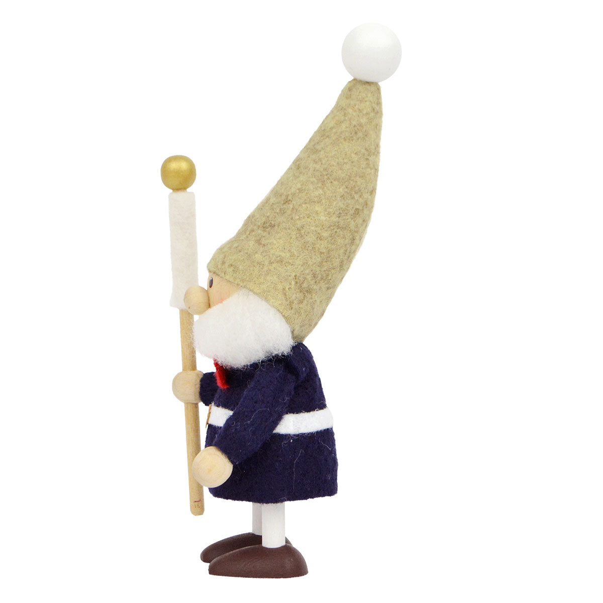 NORDIKA nisse ノルディカ ニッセ クリスマス 木製人形 ( 旗を持ったサンタ / ハーモニー )