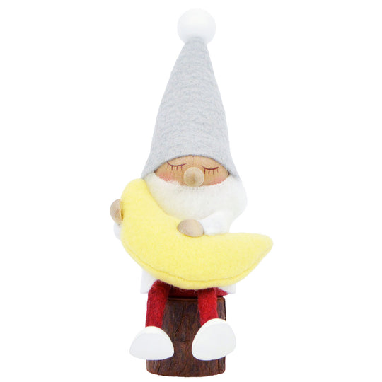 NORDIKA nisse ノルディカ ニッセ クリスマス 木製人形 ( お座りねんねサンタ / 月 / サイレントナイト )