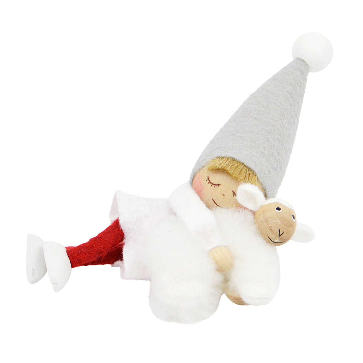 NORDIKA nisse ノルディカ ニッセ クリスマス 木製人形 ( おねんね男の子 / 羊 / サイレントナイト )