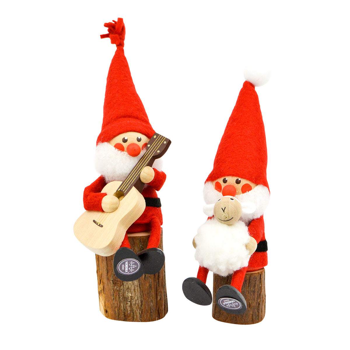 NORDIKA nisse ノルディカ ニッセ クリスマス 木製人形 ( お座り人形用丸太台 / ハイタイプ )