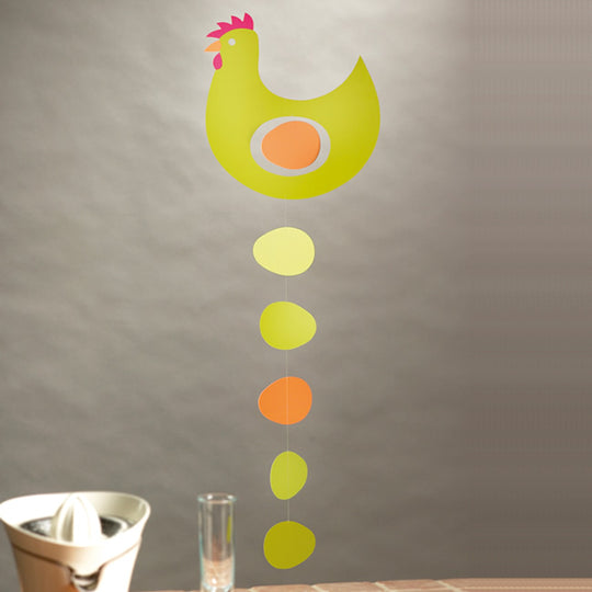 Flensted Mobiles フレンステッド・モビール( Prize Hen プライズヘン / グリーン オレンジ )