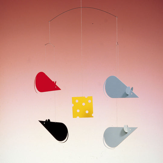 Flensted Mobiles フレンステッド・モビール( Cheese Mice チーズマイス / ブラック / グレイ / 106A )