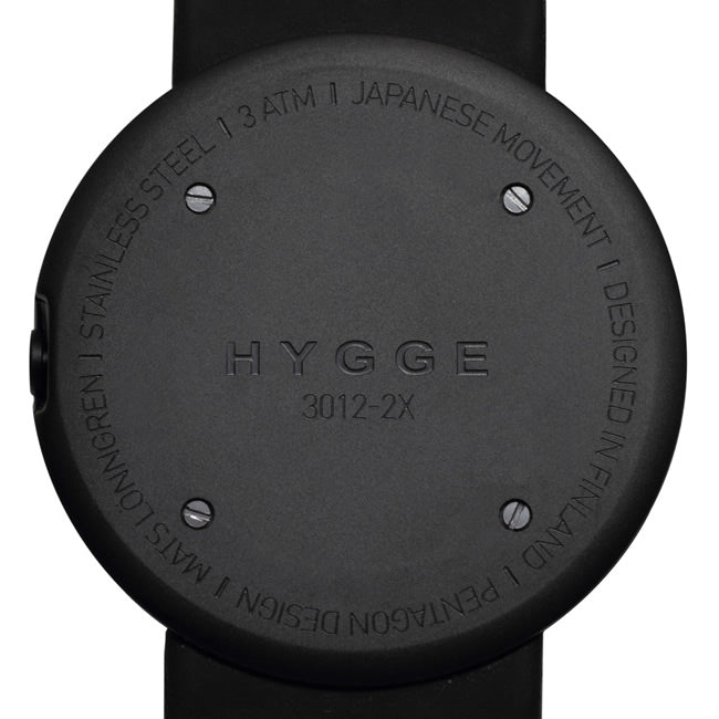 HYGGE Watches ヒュッゲウォッチズ 3012 SERIES WATCH ( Black / COOL GREY / MSP3012BC( GR ) )
