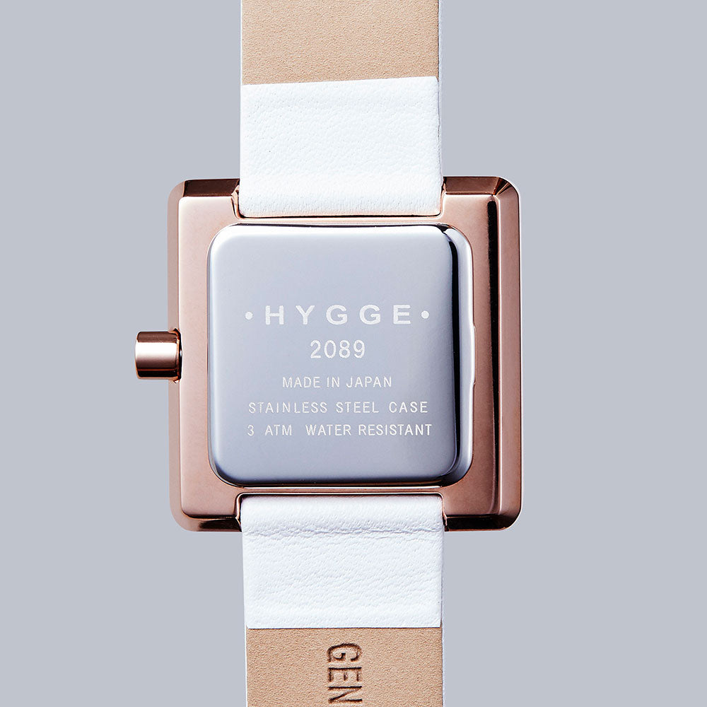 HYGGE Watches ヒュッゲウォッチズ 2089 SERIES WATCH LEATHER ( Rose Gold / HGE020083 )