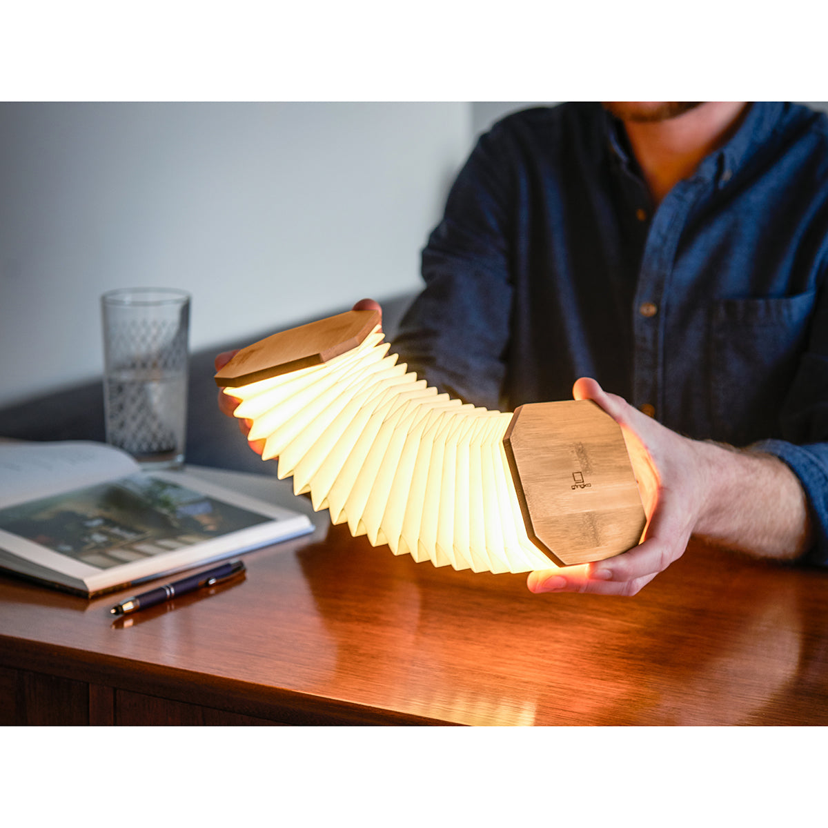 Gingko Design ギンコーデザイン アコーディオンランプ バンブー
