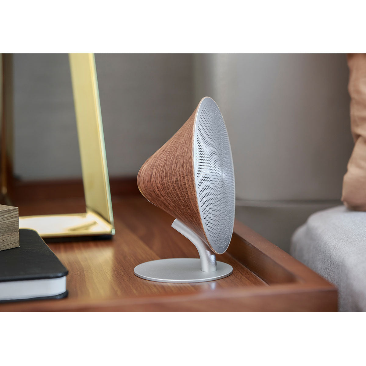 Gingko Design ギンコーデザイン ミニハロワン Bluetooth スピーカー( ウォルナット )