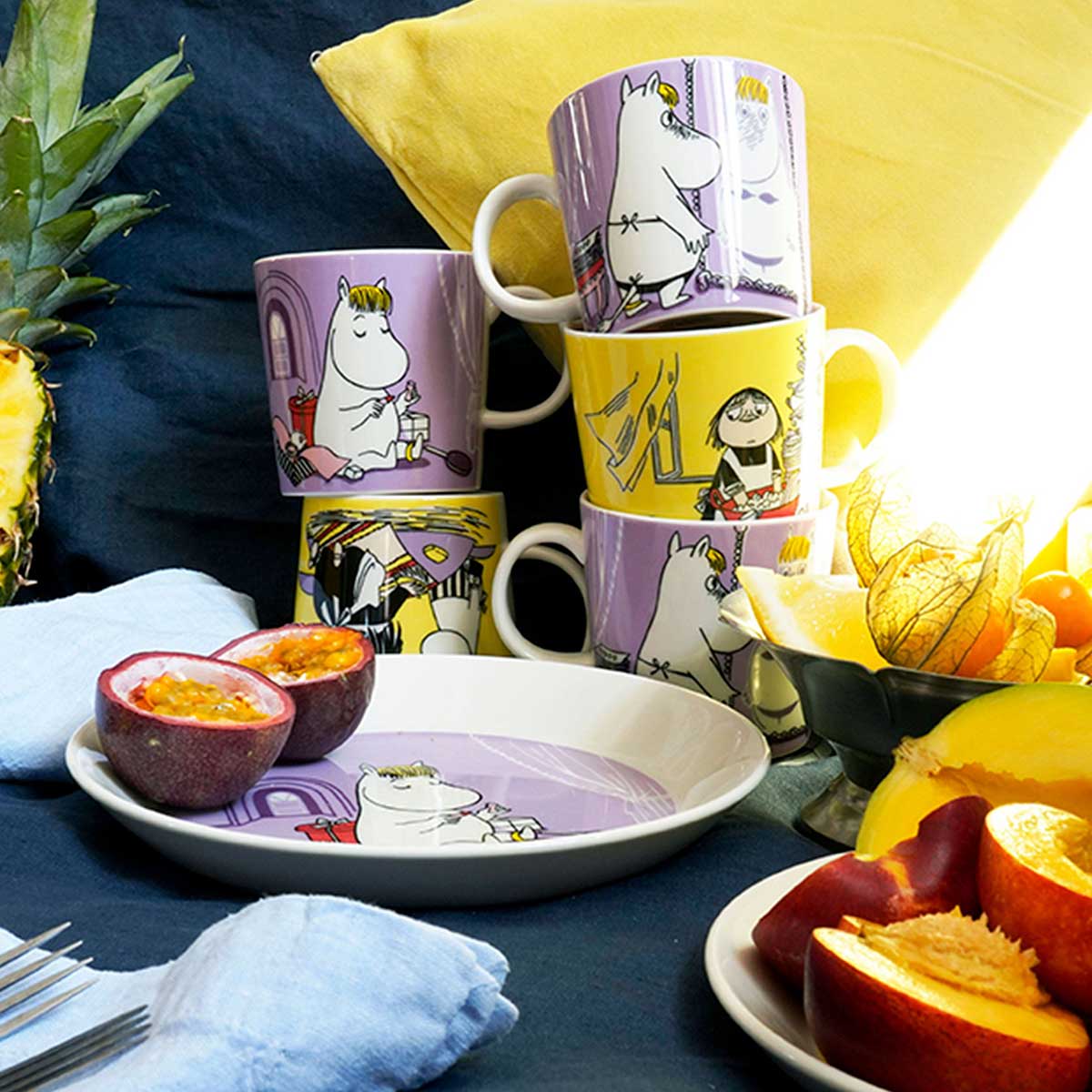 Moomin ムーミン ARABIA アラビア マグ ( 300ml / ミーサ ) – 北欧雑貨