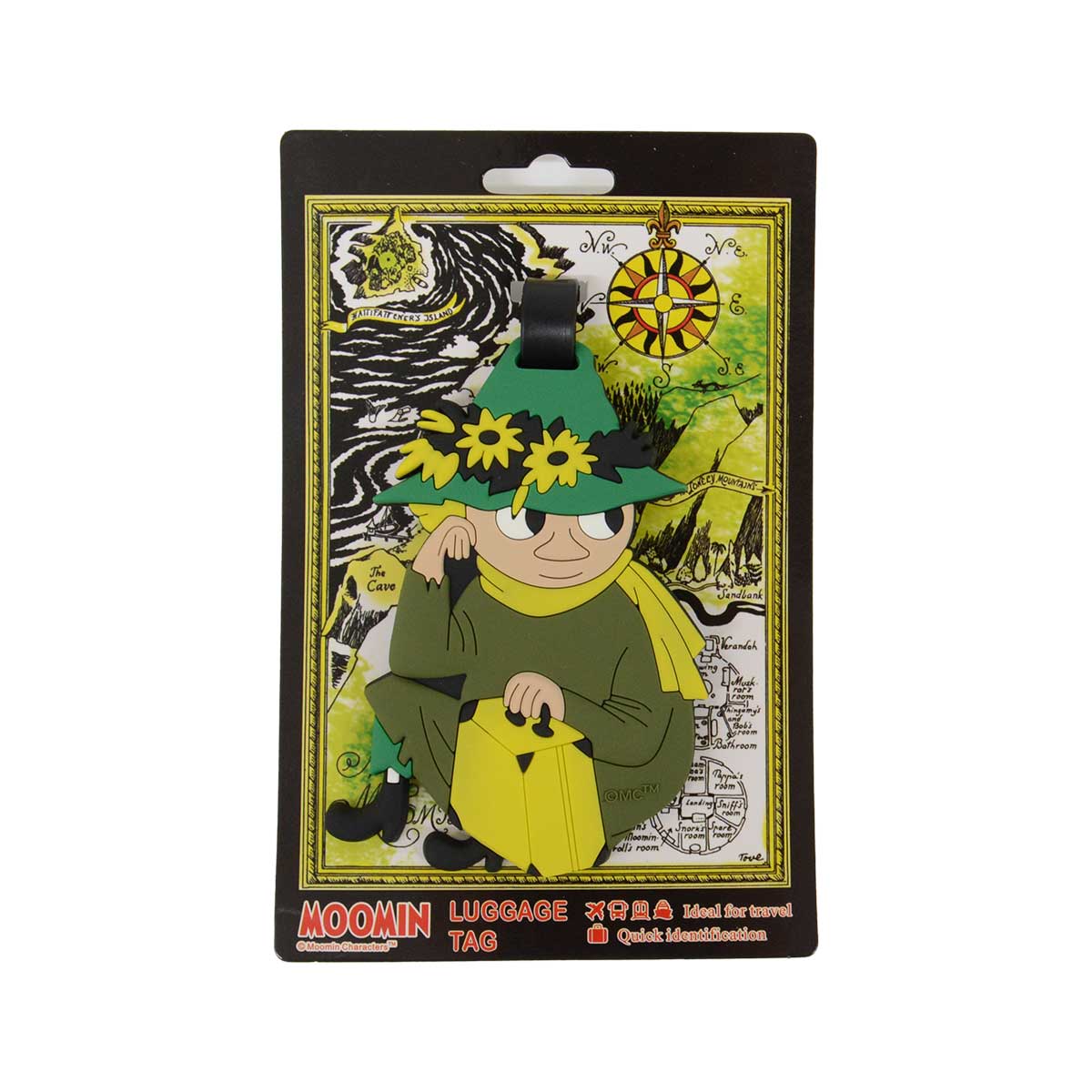 Moomin ムーミン TMF ティーエムエフ ラゲッジタグ ( スナフキン )
