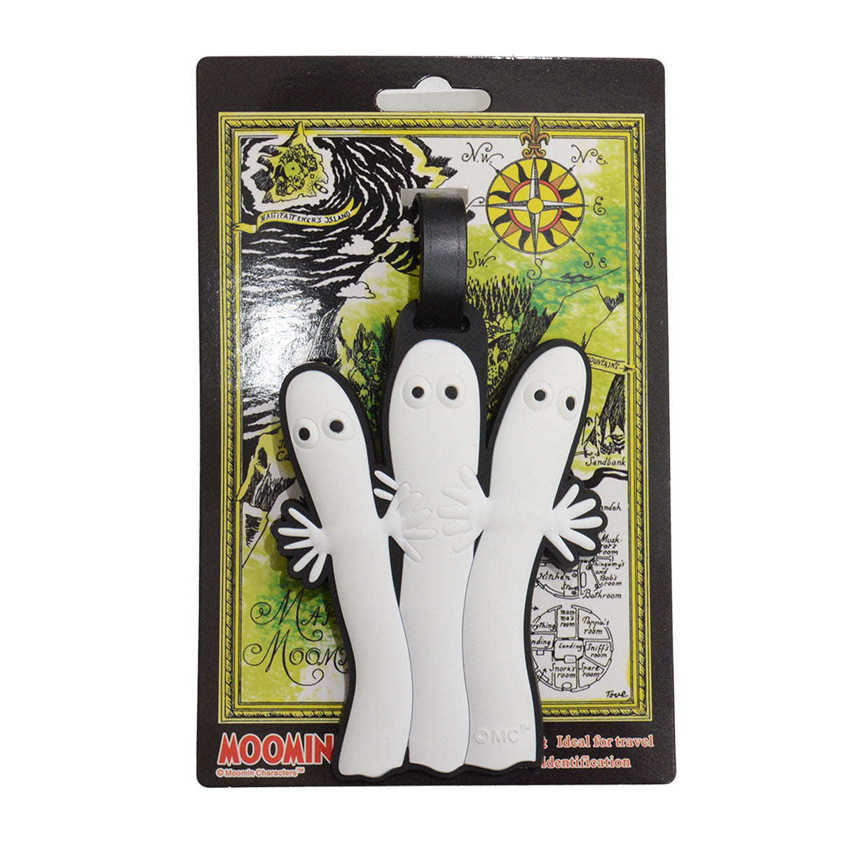 Moomin ムーミン TMF ティーエムエフ ラゲッジタグ ( ニョロニョロ )