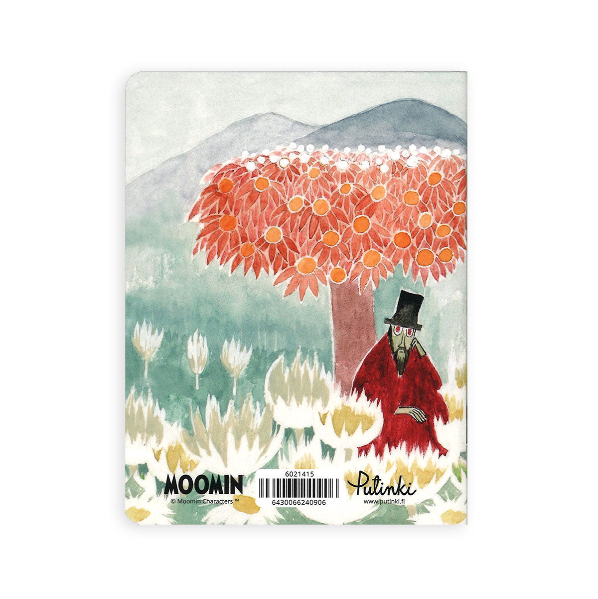 Moomin ムーミン Putinki プティンキ ミニノートブック ( 飛行おにの帽子 ムーミン&スノークのおじょうさん )