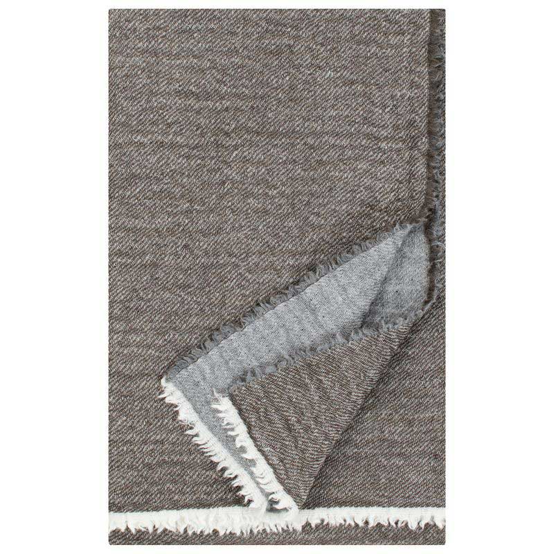LAPUAN KANKURIT ラプアンカンクリ ブランケット DUETTO ( 140×180cm / ダーク×グレー )
