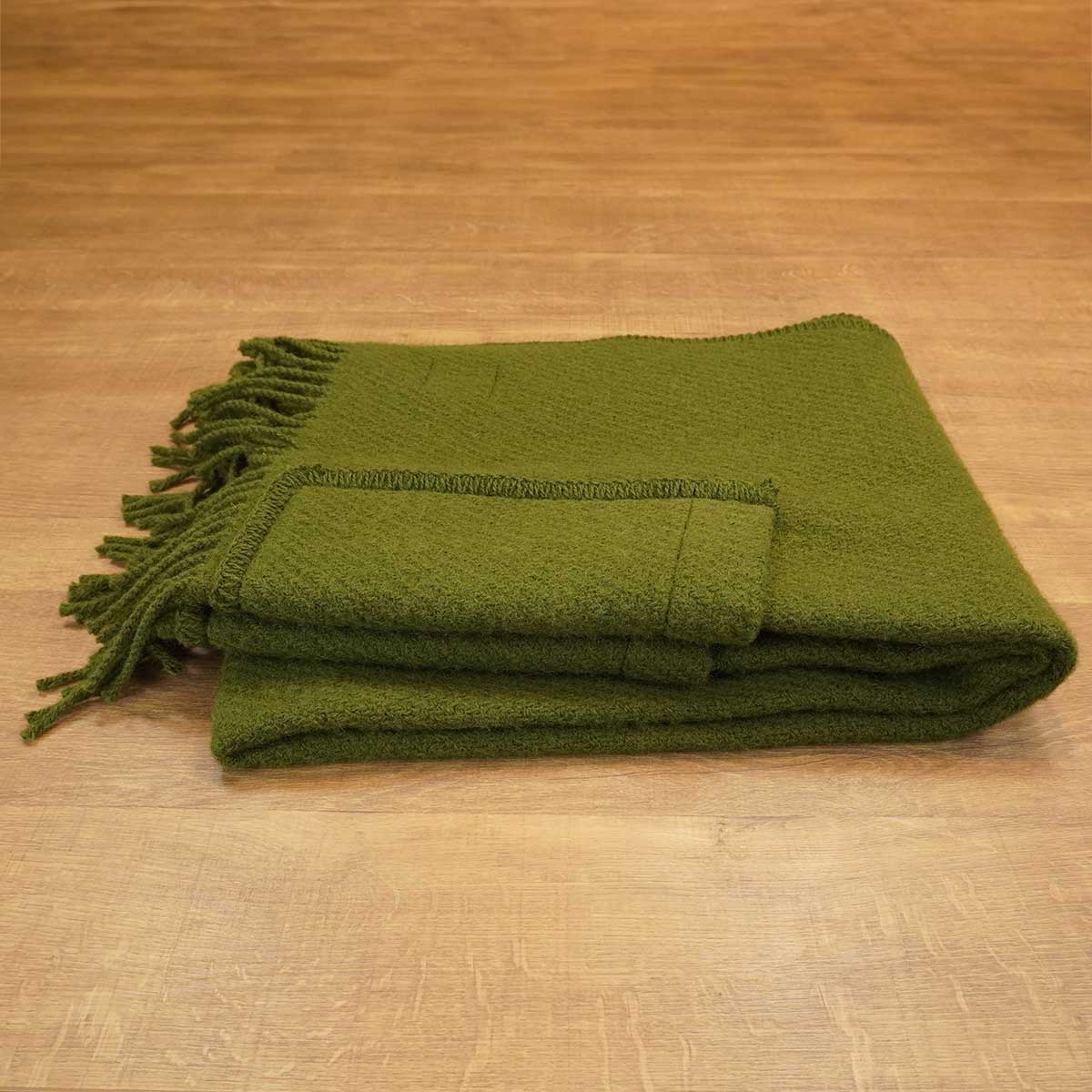 LAPUAN KANKURIT ラプアンカンクリ ポケットショール UNI ( 60×170cm / オリーブ )