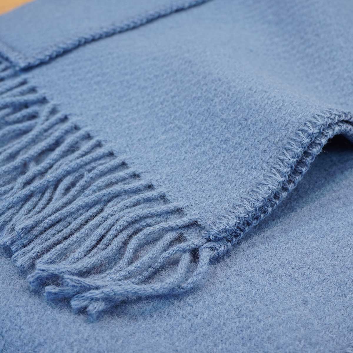 LAPUAN KANKURIT ラプアンカンクリ ポケットショール UNI ( 60×170cm / レイニーブルー )