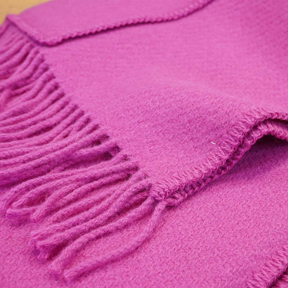 LAPUAN KANKURIT ラプアンカンクリ ポケットショール UNI ( 60×170cm / ベリーピンク )