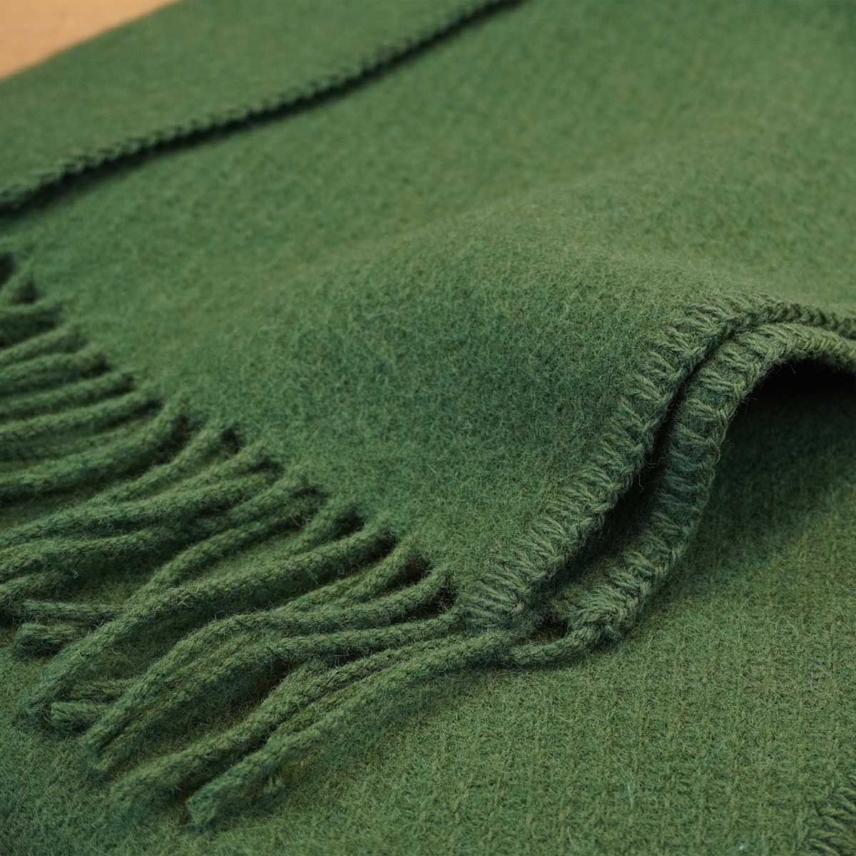 LAPUAN KANKURIT ラプアンカンクリ ポケットショール UNI ( 60×170cm / モスグリーン )