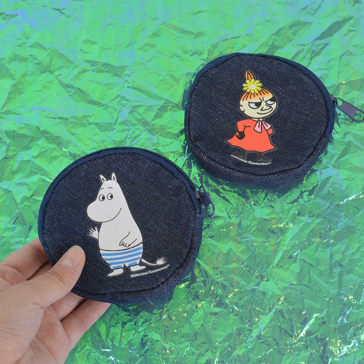 Moomin Shop HAWAII ムーミンショップハワイ デニムコインポーチ ( リトルミイ )