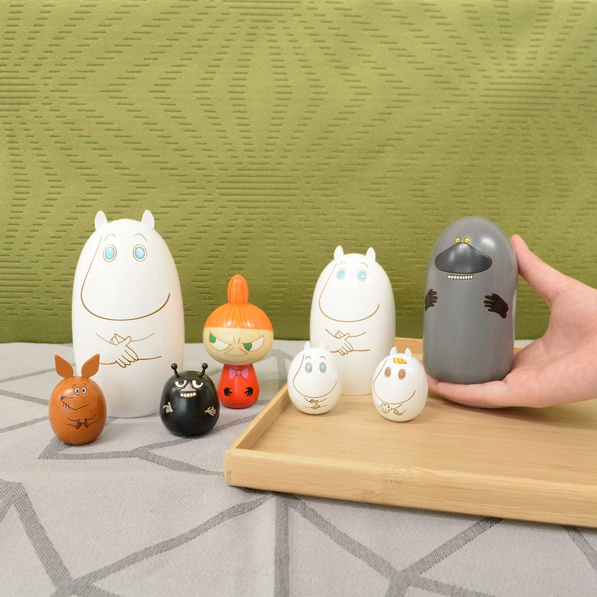 Moomin ムーミン 卯三郎こけし リトルミイ
