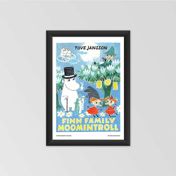 Moomin ムーミン ポスター ( Finn Family Moomintroll / 50 x 70 cm )