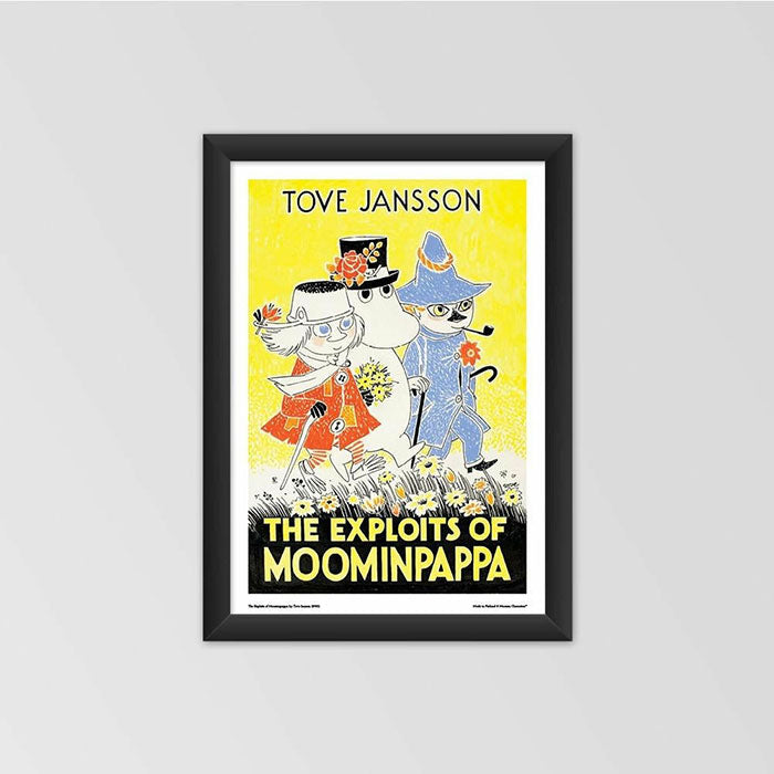 Moomin ムーミン ポスター ( The Exploits of Moominpappa / 50 x 70 