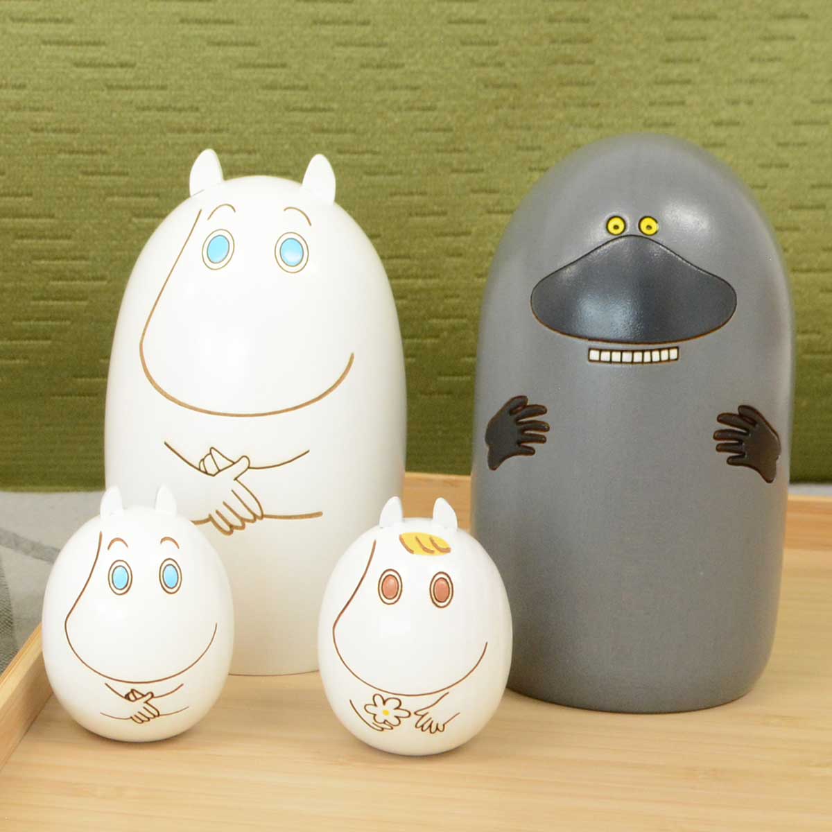 卯三郎こけし　ムーミン　スノークのお嬢さん　ミニ Moomin ムーミン 卯三郎こけし スノークのおじょうさん ( ミニ