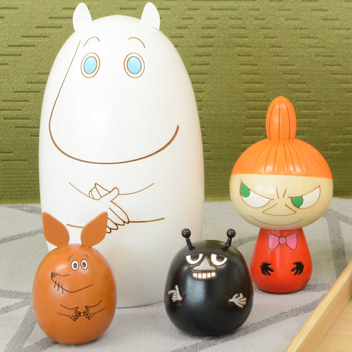 Moomin ムーミン 卯三郎こけし スティンキー ( ミニ )