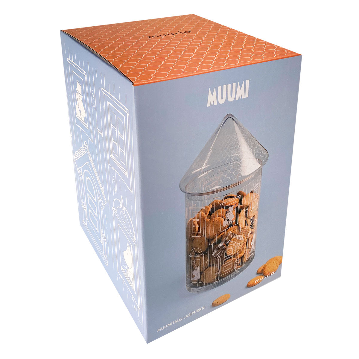 Moomin ムーミン Muurla ムールラ ガラスジャー ( MOOMINHOUSE )