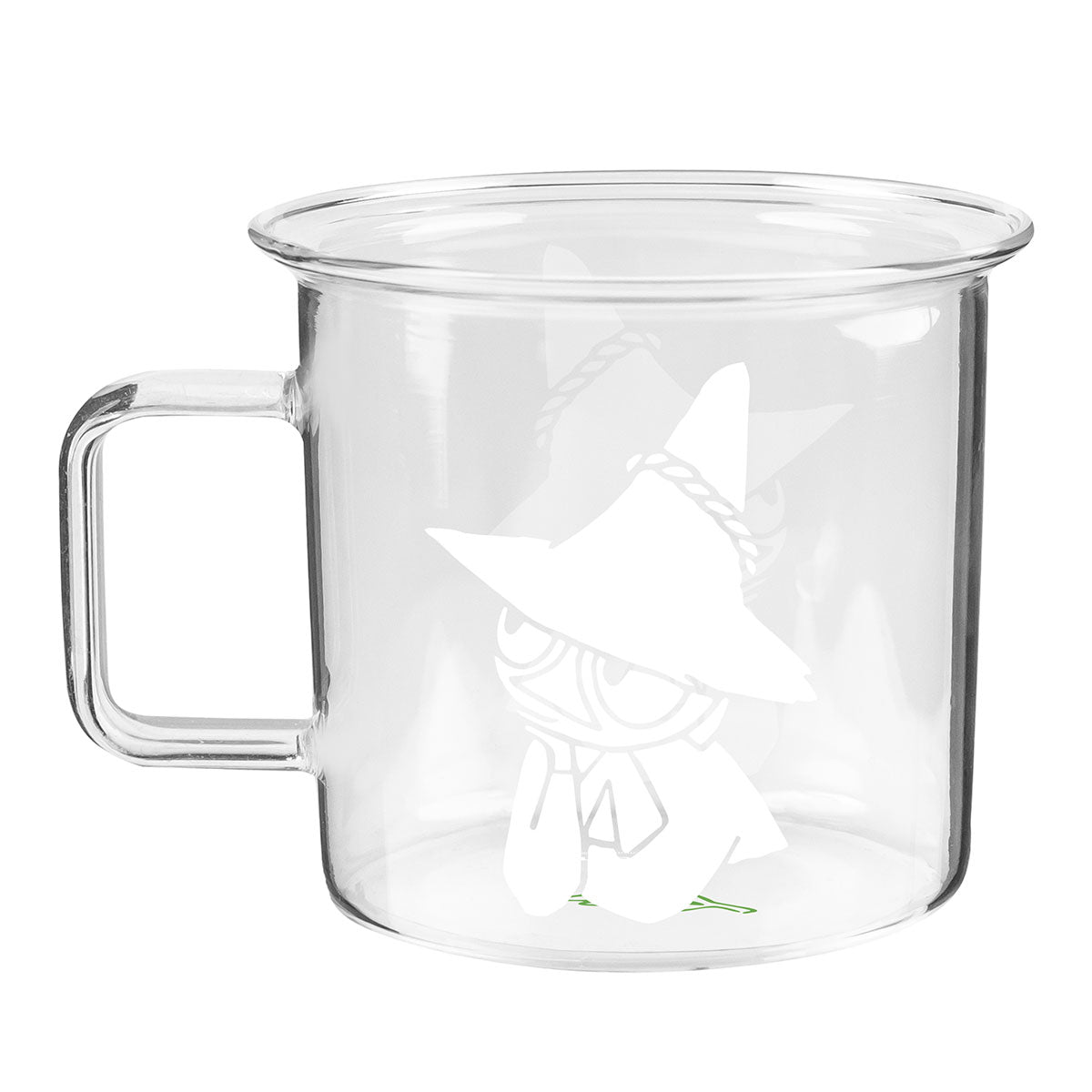 Moomin ムーミン Muurla ムールラ ガラスマグ ( スナフキン / クリア&ホワイト )