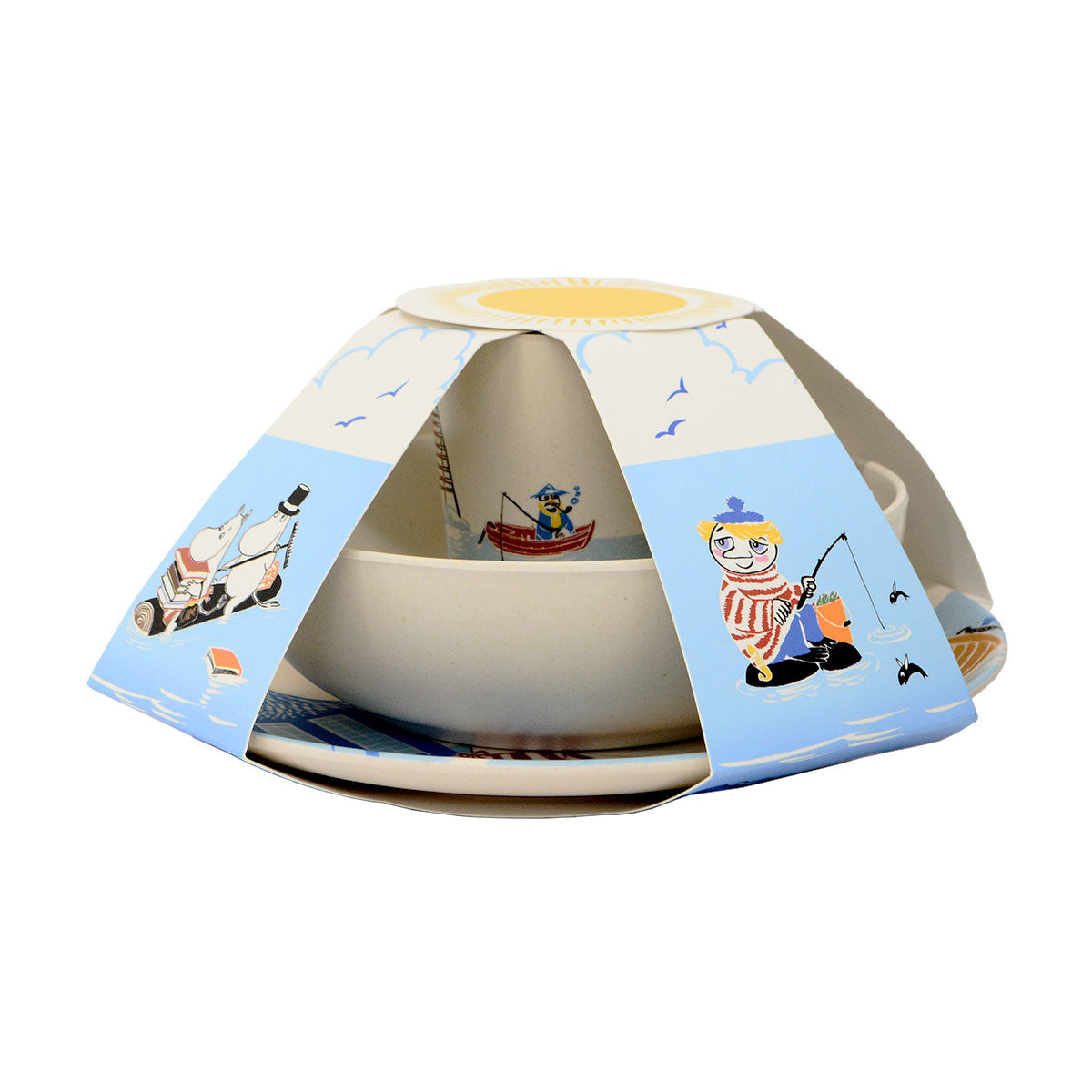 Moomin ムーミン Barbo Toys バルボトイ バンブーメラミン ギフト3点セット #OURSEA