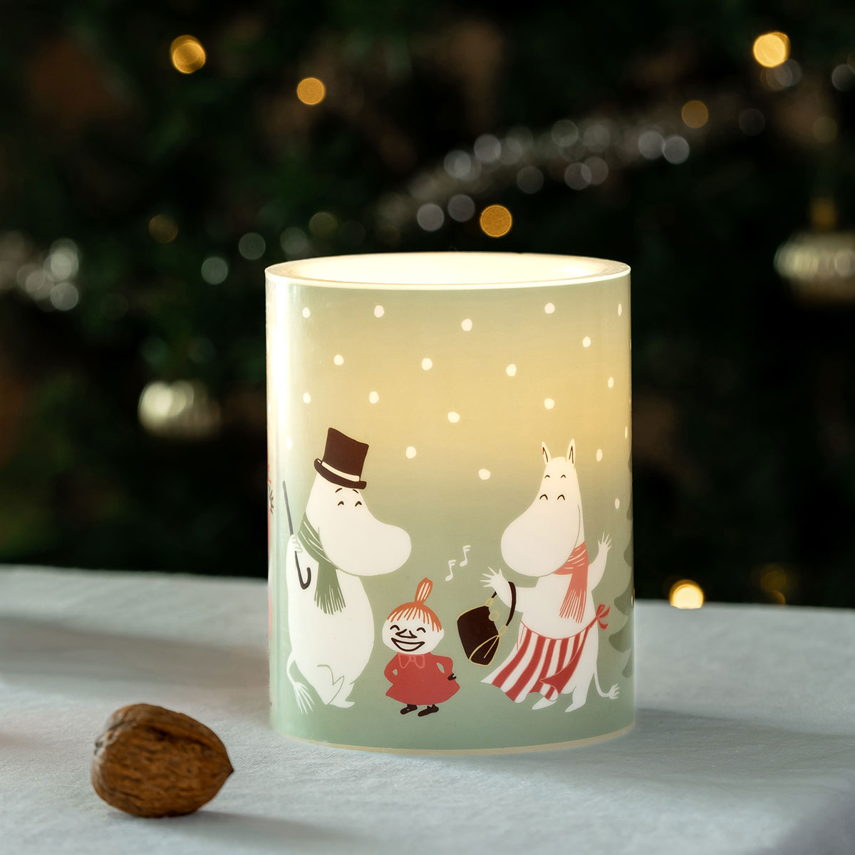 Moomin ムーミン Muurla ムールラ LEDキャンドル ( Festive spirits )