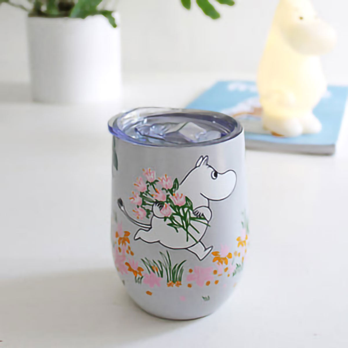 Moomin ムーミン House of Disaster ハウス オブ ディザスター 蓋つきタンブラー ( Floral / 350ml )