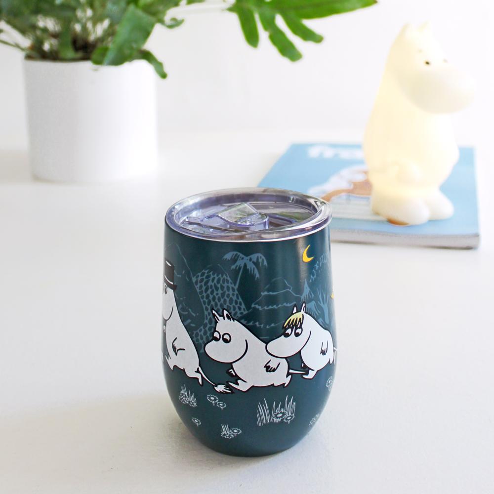 Moomin ムーミン House of Disaster ハウス オブ ディザスター 蓋つきタンブラー ( Forest / 350ml )