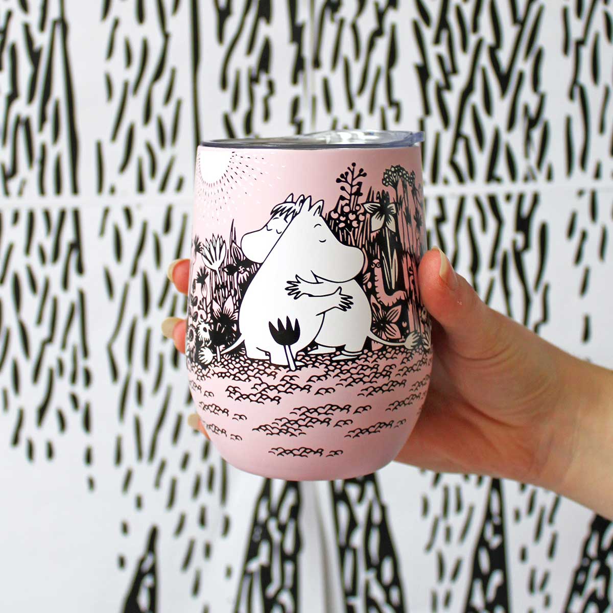 Moomin ムーミン House of Disaster ハウス オブ ディザスター 蓋つきタンブラー ( Love / 350ml )