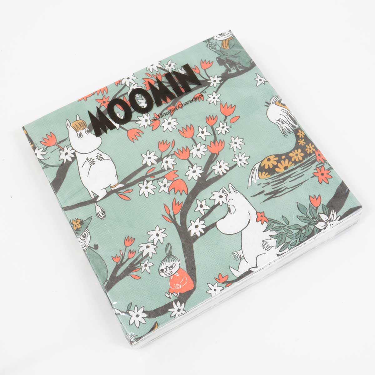 Moomin ムーミン Havi ハヴィ デザインペーパー ( 恋に落ちる / グリーン / 20枚入り )