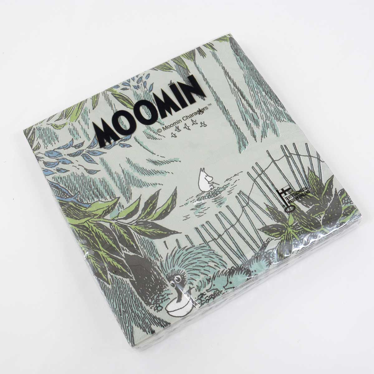 Moomin ムーミン Havi ハヴィ デザインペーパー ( 憧れ / ライトグリーン / 20枚入り )