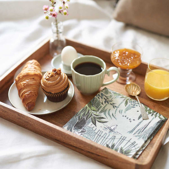 Moomin ムーミン Havi ハヴィ デザインペーパー ( 憧れ / ライトグリーン / 20枚入り )