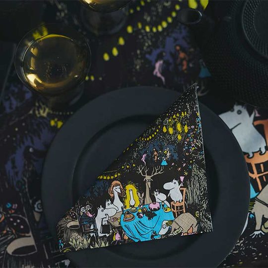 Moomin ムーミン Havi ハヴィ デザインペーパー ( 八月の大パーティー / 20枚入り )