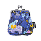 Moomin ムーミン Martinex マルティネックス がま口ポーチ ( バターカップ / ダークブルー )
