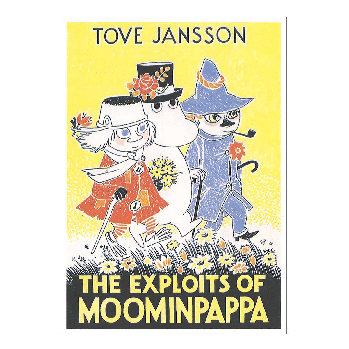 Moomin ムーミン Putinki プティンキ ポストカード ( The Exploits of Moominpappa )