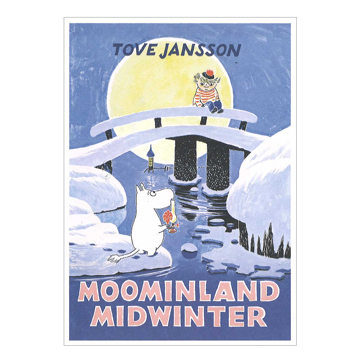 Moomin ムーミン Putinki プティンキ ポストカード ( Moominland Midwinter )