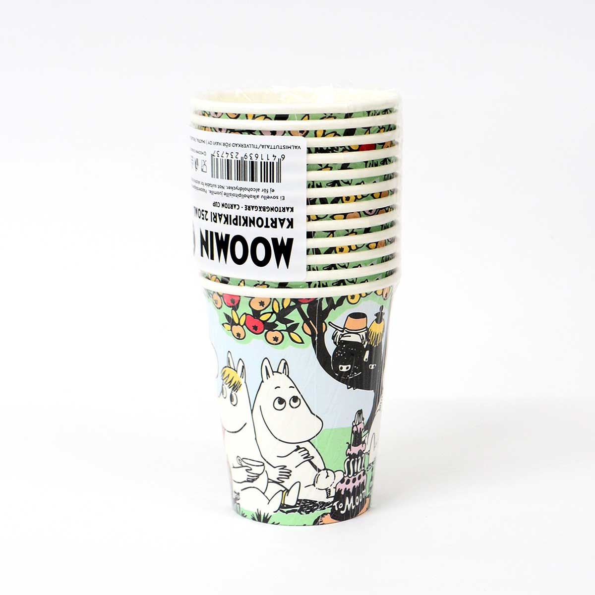 Moomin ムーミン Havi ハヴィ ペーパーカップ ( パーティー / 250ml / 12個入り )