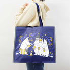 Moomin ムーミン Blue House ブルー ハウス ムーミントートバッグ ( winter )