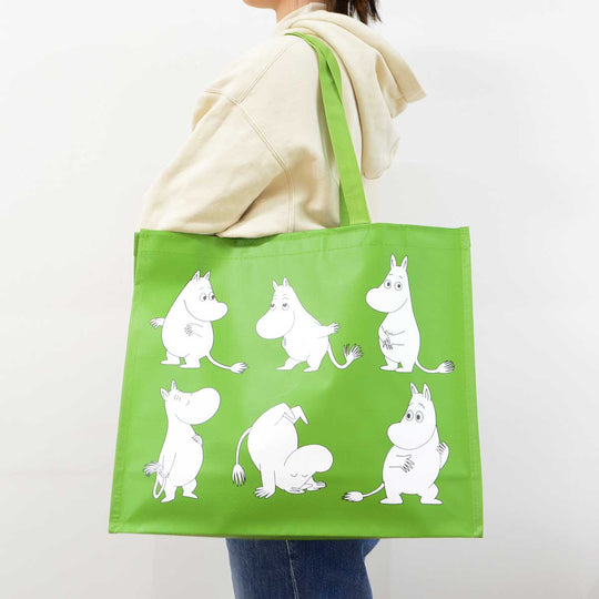 Moomin ムーミン Blue House ブルー ハウス ムーミントートバッグ ( ムーミン80th )