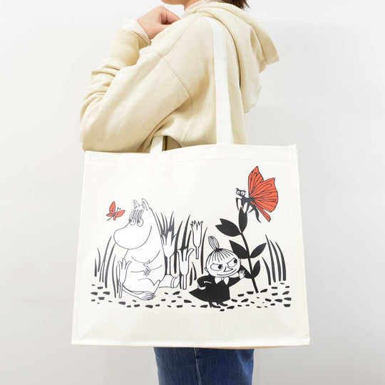 Moomin ムーミン Blue House ブルー ハウス ムーミントートバッグ ( Moomin butterfly )