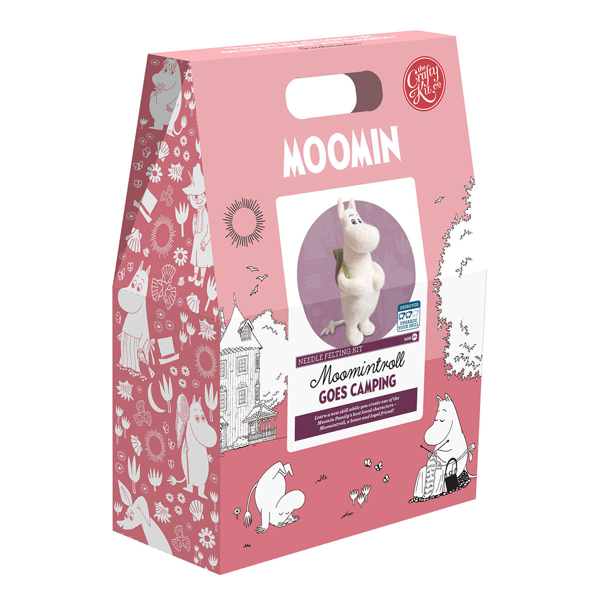 Moomin ムーミン The Crafty Kit Company クラフティ キット カンパニー 羊毛フェルトキット ( ムーミン )