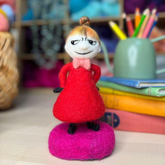 Moomin ムーミン The Crafty Kit Company クラフティ キット カンパニー 羊毛フェルトキット ( リトルミイ )