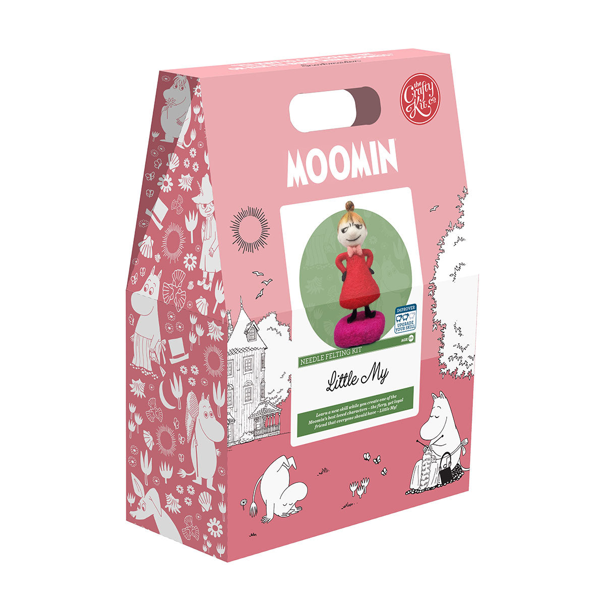 Moomin ムーミン The Crafty Kit Company クラフティ キット カンパニー 羊毛フェルトキット ( リトルミイ )