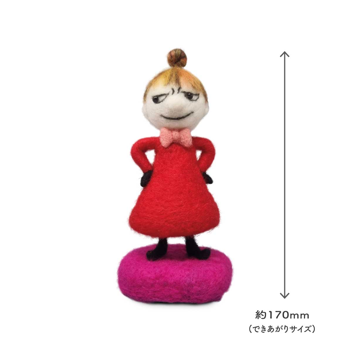 Moomin ムーミン The Crafty Kit Company クラフティ キット カンパニー 羊毛フェルトキット ( リトルミイ )