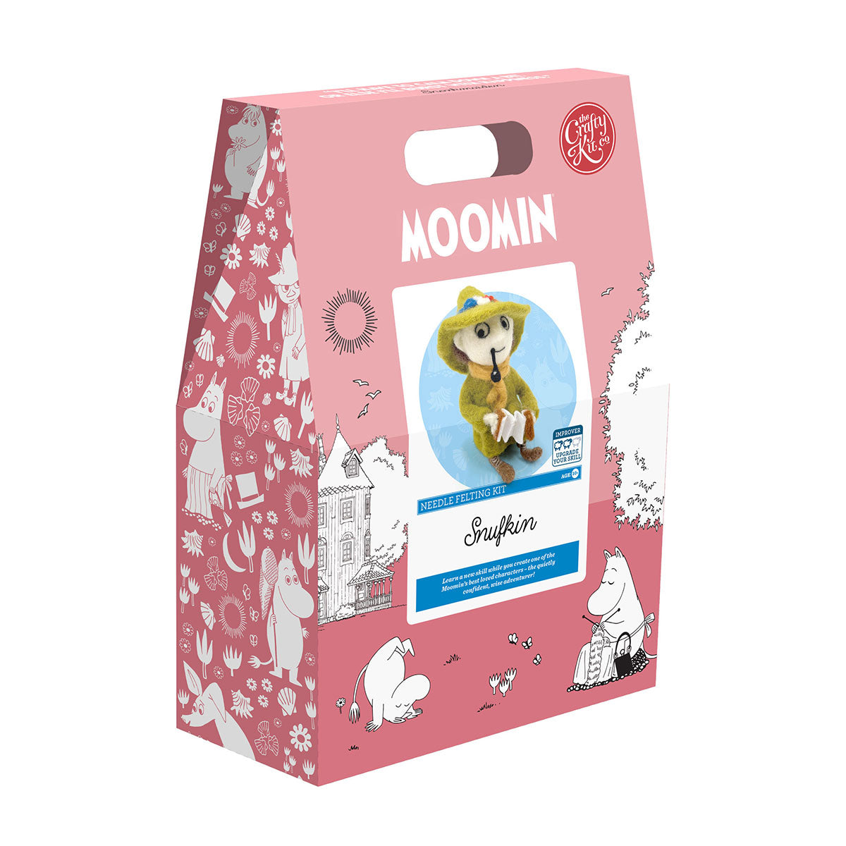 Moomin ムーミン The Crafty Kit Company クラフティ キット カンパニー 羊毛フェルトキット ( スナフキン )