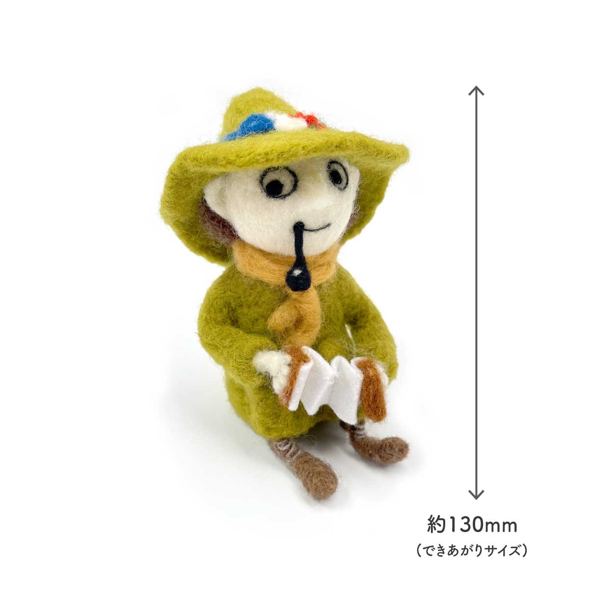 Moomin ムーミン The Crafty Kit Company クラフティ キット カンパニー 羊毛フェルトキット ( スナフキン )