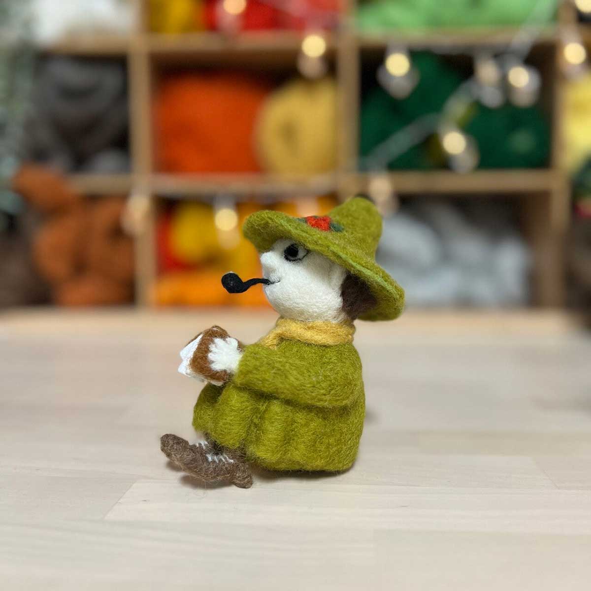 Moomin ムーミン The Crafty Kit Company クラフティ キット カンパニー 羊毛フェルトキット ( スナフキン )
